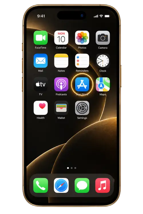Open the App Store